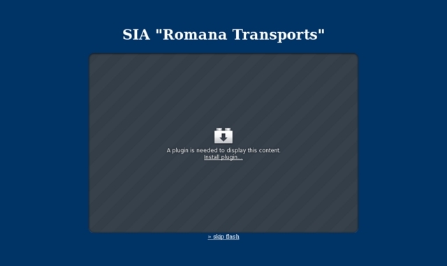 Romana transports, SIA